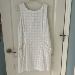 Southern Tide white dress. Size 12